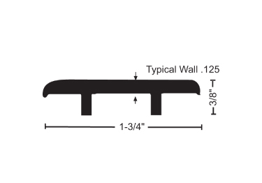 Carpet transition strip provides a smooth surface where two carpets meet and k