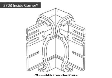 Chair rail molding has a woodgrain texture and 3-inch high profile.