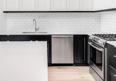 Kitchen backsplash tile kit includes maintenance-free panels and everything you 