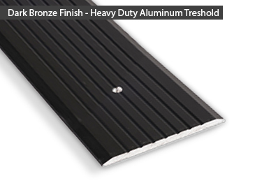 ADA threshold is extra heavy duty for delivery or storage doorways