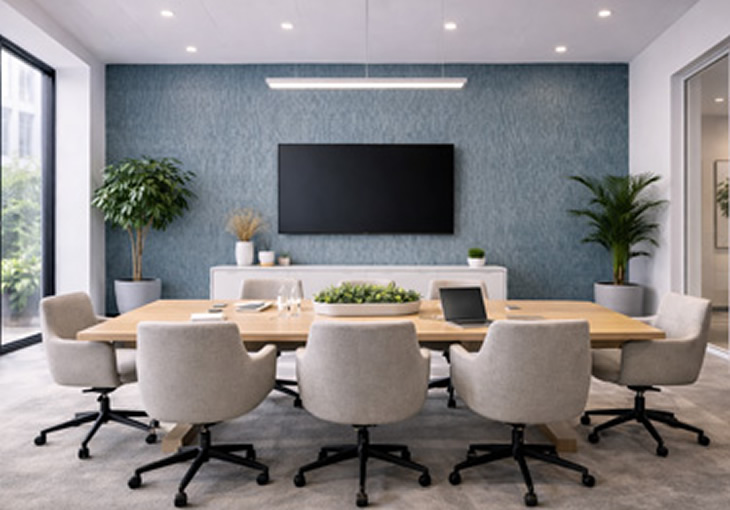 Wall sheet provides the look of premium wall covering with durability 