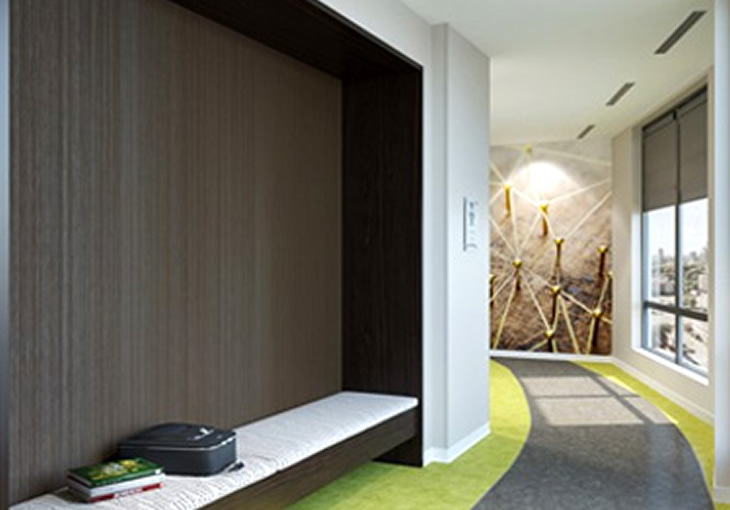 Wall covering combines the look of premium wall covering 
