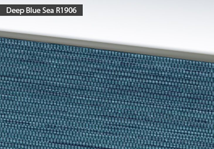 Sheeting for walls has a silk appearance and watercolor wash finish