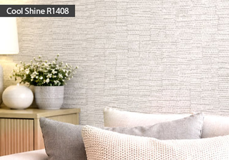 InPro wall covering Dash pattern has an artistic horizontal line pattern 
