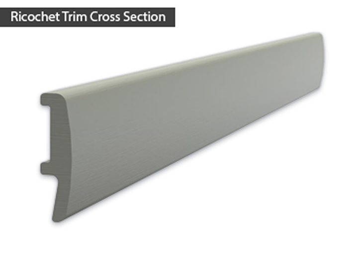 Wall covering roll features a subtle chevron pattern available in 97 colors