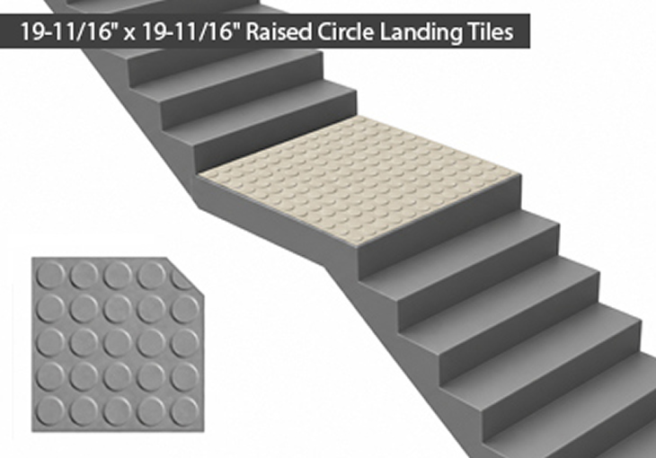 roppe stair treads vantage circular design