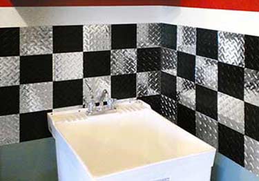 diamond plate sheets wall panels 1