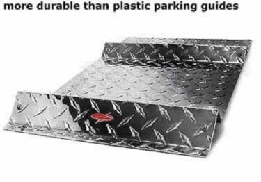 diamond plate parkingspot