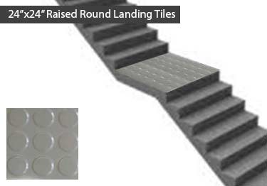 johnsonite stair treads roundel raised