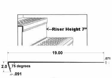 johnsonite stair tread one piece riser