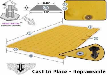 truncated domes ada pads
