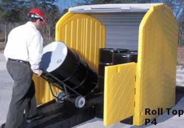drum storage containers
