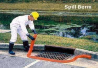 spill containment berm