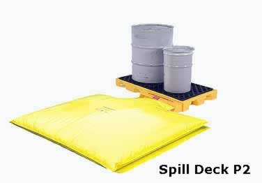spill deck bladder system