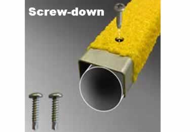 ladder rungs non slip fiberglass