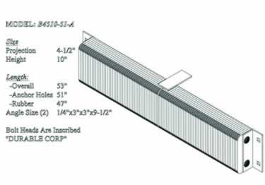 loading dock bumpers extra length