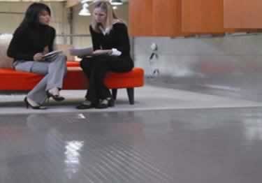 johnsonite roundel raised round rubber floor