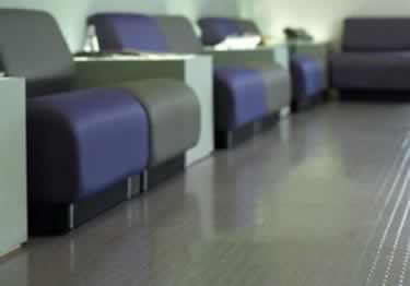 johnsonite roundel raised round rubber floor