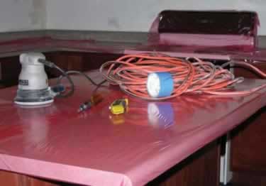 countertop surface protection film
