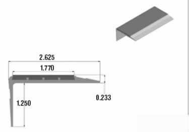 metal stair treads bold step