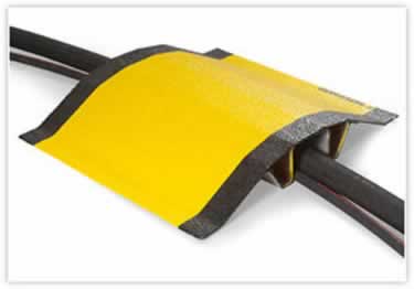 cable pipe floor covers