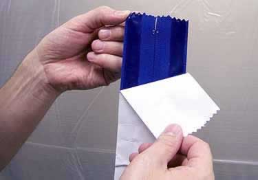 self adhesive dust control zippers