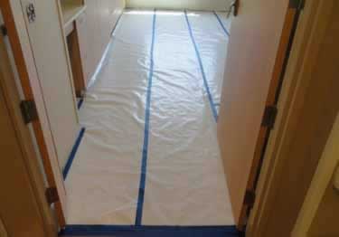 surface protection blue painter tape