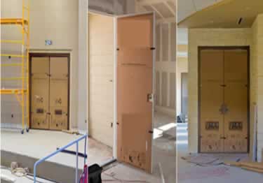 reusable door surface cover