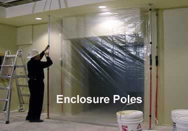 dust barrier fire retardant wall film