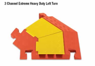 heavy duty 3 cable protector