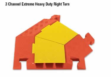 heavy duty 3 cable protector