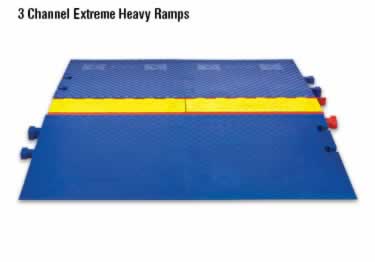 heavy duty 3 cable protector