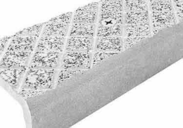 cast aluminum stair nosing