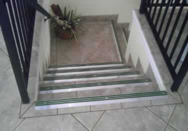metal stair treads and nosings