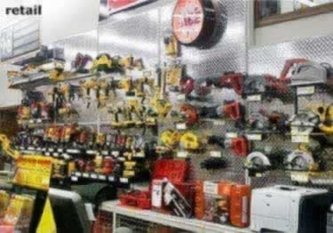pegboard diamond plate metal design