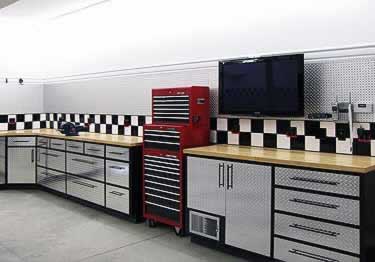pegboard diamond plate metal design