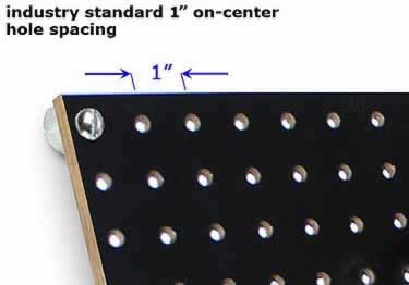 hardboard pegboard