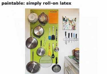 hardboard pegboard