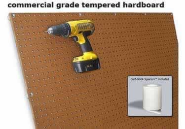 hardboard pegboard
