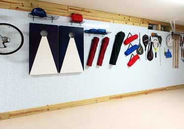 plastic pegboard