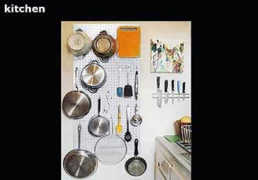 plastic pegboard