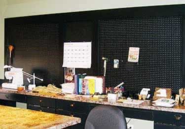 plastic pegboard