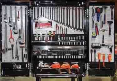 pegboard hooks chrome plated