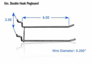 pegboard hooks heavy duty