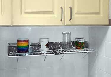 pegboard metal strips
