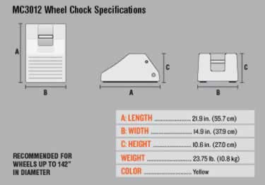 heavy duty wheel chocks