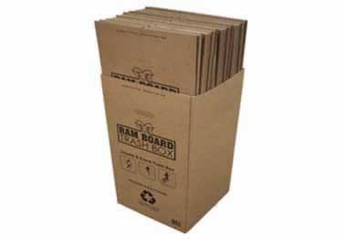 ramboard portable trash box