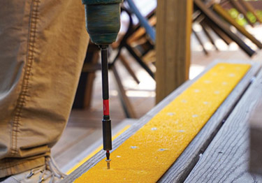 anti slip decking strips