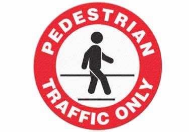 anti slip safety floor signs