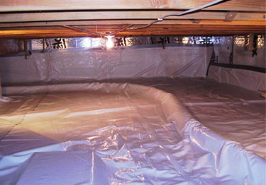 crawlspace vapor barrier